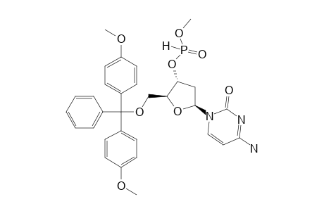 5'-O-(P,P'-DIMETHOXYTRITYL)-2'-DEOXYCYTIDINE-3'-METHYL-H-PHOSPHONATE