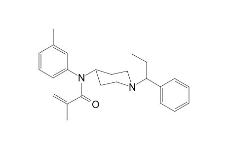 N-3-Methylphenyl-N-[1-(1-phenylpropyl)piperidin-4-yl]-methacryloylamide