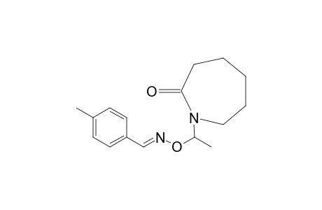(E)-O-1-(Caprolactam-N-yl)ethyl-4-methylbenzaldehyde oxime