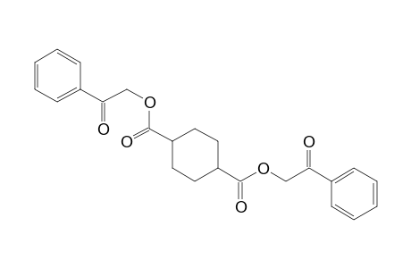 1,4-Cyclohexanedicarboxylic acid, bis(2-oxo-2-phenylethyl) ester