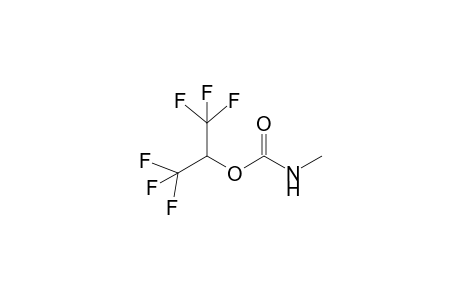 1,1,1,3,3,3-Hexafluoroisopropyl N-Methylcarbamate