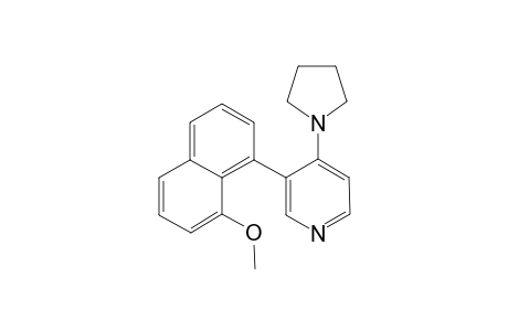 8-Methoxy-1-(4-pyrrolidinyl(3-pyridinyl))naphrhalene