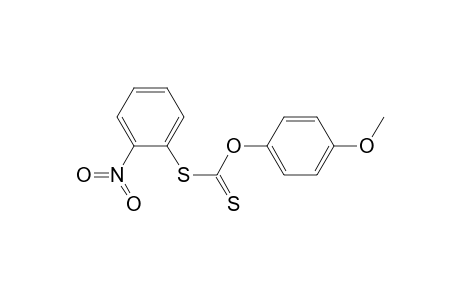 O-(p-methoxyphenyl)-S-(o-nitrophenyl)-dithiocarbonate