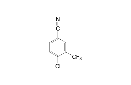 4-Chloro-3-(trifluoromethyl)benzonitrile