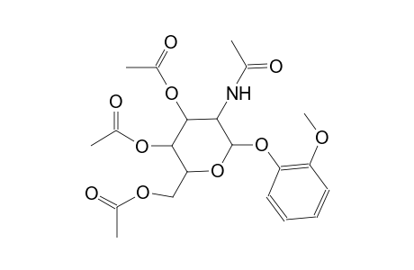 beta-D-glucopyranoside, 2-methoxyphenyl 2-(acetylamino)-2-deoxy-, 3,4,6-triacetate