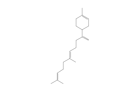 AXINYSSENE-NATURAL;1-METHYL-4-[(4E)-5',9'-DIMETHYL-1'-METHYLENE-4',8'-DECADIENYL]-(4S)-CYCLOHEXENE