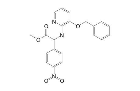 METHYL-N-(3-BENZYLOXY-2-PYRIDYL)-ALPHA-PARA-NITROPHENYLGLYCINATE