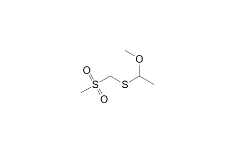 Ethane, 1-methoxy-1-[[(methylsulfonyl)methyl]thio]-