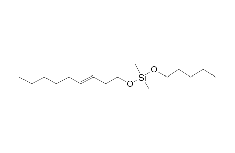 Silane, dimethyl(non-3-enyloxy)pentyloxy-