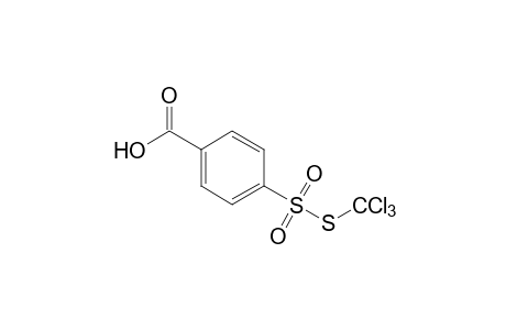 p-(trichloromethylthio)sulfonylbenzoic acid