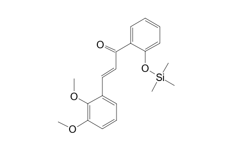 Chalcone <2,3-dimethoxy-2'-hydroxy->, mono-TMS