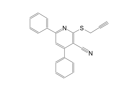 3-pyridinecarbonitrile, 4,6-diphenyl-2-(2-propynylthio)-