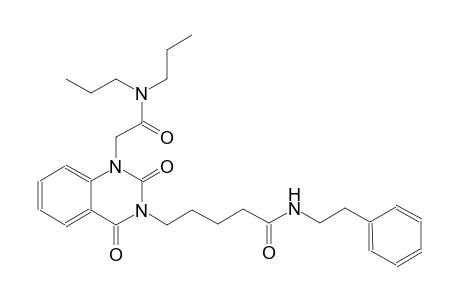 5-(1-[2-(dipropylamino)-2-oxoethyl]-2,4-dioxo-1,4-dihydro-3(2H)-quinazolinyl)-N-(2-phenylethyl)pentanamide