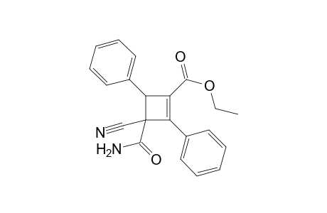 Ethyl 3-cyano-3-amido-2,4-diphenylcyclobutene-1-carboxylate isomer