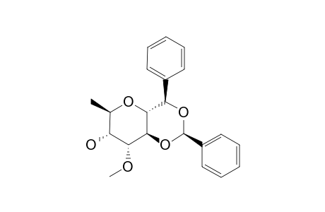 (1R)-2,6-ANHYDRO-1-PHENYL-1,3-O-BENZYLIDENE-4-O-METHYL-7-DEOXY-ALPHA-D-ALTRO-HEPTITOL