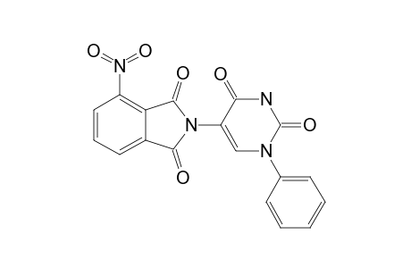 5-(3-NITROPHTHALIMIDO)-1-PHENYLPYRIMIDINE-2,4(1H,3H)-DIONE