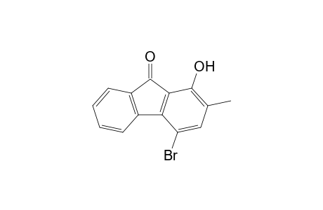 1-Hydroxy-4-bromo-2-methylfluoren-9-one