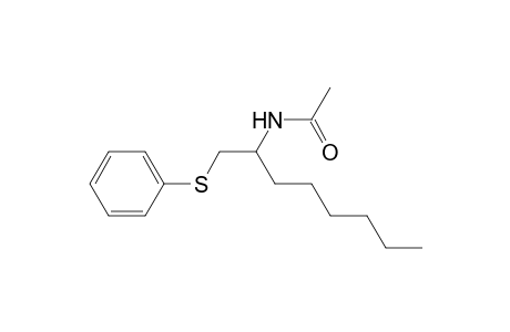 N-(1-phenylsulfanyloctan-2-yl)acetamide