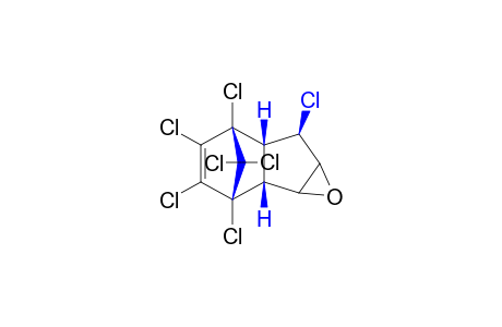 2,3-epoxy-1,4,5,6,7,8,8-heptachloro-3a,4,7,7a-tetrahydro-methanoindan