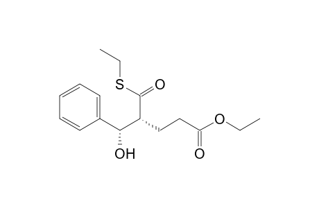 (4R,5S)-4-(ethylthio)carbonyl-5-hydroxy-5-phenyl-valeric acid ethyl ester