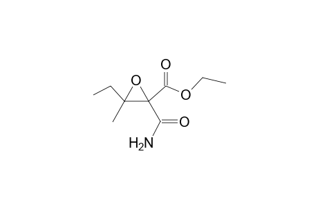 Oxirane-2-carboxylic acid, 2-aminocarbonyl-3-ethyl-3-methyl-, ethyl ester