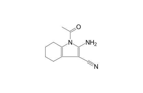 1H-indole-3-carbonitrile, 1-acetyl-2-amino-4,5,6,7-tetrahydro-