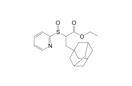 Ethyl 3-adamant-1-yl-2-(pyrid-2'-sulfinyl)propanoate