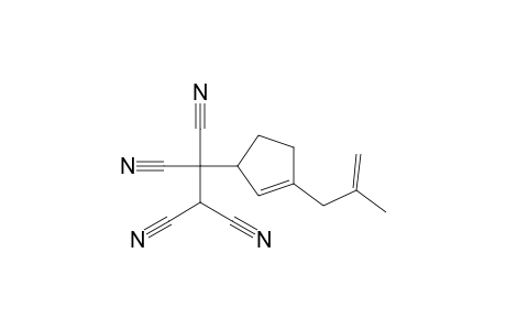 1-[3-(2-methylallyl)cyclopent-2-en-1-yl]ethane-1,1,2,2-tetracarbonitrile
