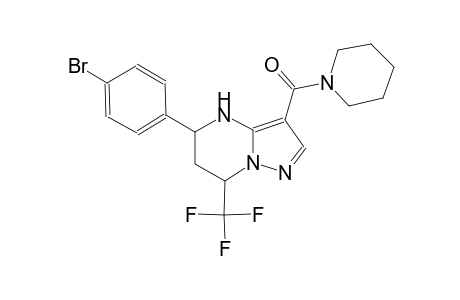 5-(4-bromophenyl)-3-(1-piperidinylcarbonyl)-7-(trifluoromethyl)-4,5,6,7-tetrahydropyrazolo[1,5-a]pyrimidine
