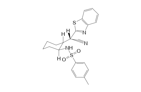N-{2-[1,3-Benzothiazol-2-yl(cyano)methyl]cyclohexyl}-4-methylbenzenesulfonamide