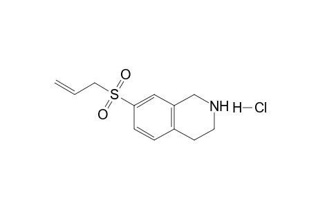 7-Allylsulfonyl-1,2,3,4-tetrahydroisoquinoline Hydrochloride