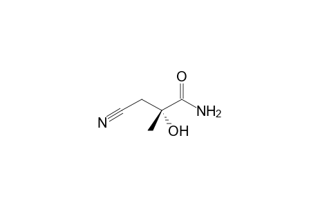 (2R)-3-cyano-2-hydroxy-2-methyl-propanamide