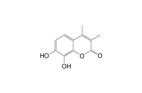 2H-1-benzopyran-2-one, 7,8-dihydroxy-3,4-dimethyl-