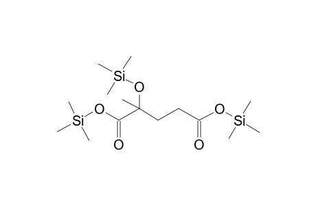 Bis(trimethylsilyl) 2-methyl-2-[(trimethylsilyl)oxy]pentanedioate