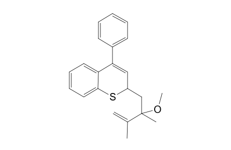 2-(2-methoxy-2,3-dimethyl-but-3-enyl)-4-phenyl-2H-thiochromene