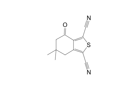 2-Benzothiophene-1,3-dicarbonitrile, 4,5,6,7-tetrahydro-6,6-dimethyl-4-oxo-
