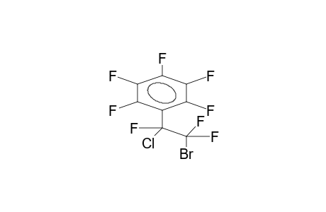 1,2,2-TRIFLUORO-1-CHLORO-2-BROMOETHYLPENTAFLUOROBENZENE