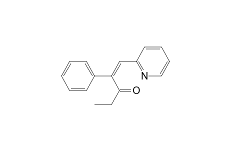 (Z)-2-phenyl-1-(2-pyridinyl)-1-penten-3-one