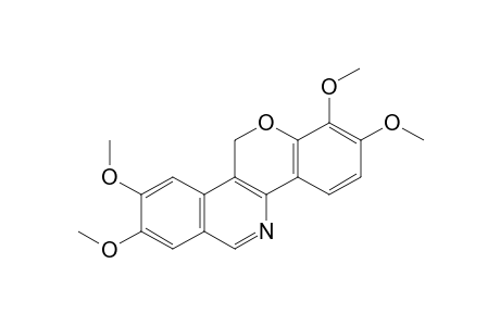 1,2,8,9-tetramethoxy-11H-chromeno[4,3-c]isoquinoline