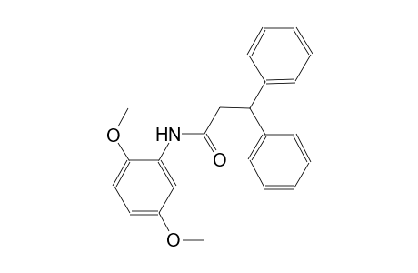 N-(2,5-dimethoxyphenyl)-3,3-diphenylpropanamide