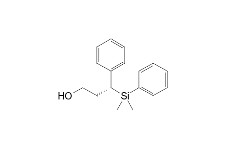 (3R)-3-Dimethyl(phenyl)silyl-3-phenylpropan-1-ol