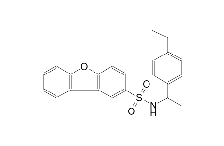 dibenzo[b,d]furan-2-sulfonamide, N-[1-(4-ethylphenyl)ethyl]-