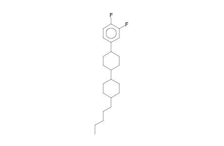 Benzene, 1,2-difluoro-4-(4'-pentyl[1,1'-bicyclohexyl]-4-yl)-