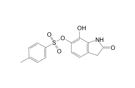 1,3-Dihydro-7-hydroxy-6-[(tosylsulfonyl)oxy]-2H-indole-2-one