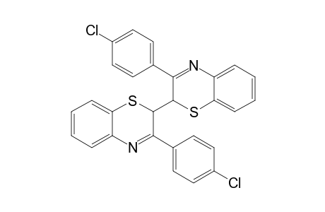 3-(4-chlorophenyl)-2-[3-(4-chlorophenyl)-2H-1,4-benzothiazin-2-yl]-2H-1,4-benzothiazine