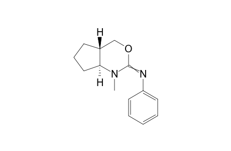 trans-(4aS,7aS)-1-methyl-N-phenyl-4,4a,5,6,7,7a-hexahydrocyclopenta[d][1,3]oxazin-2-imine