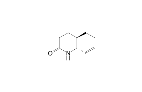 (5R,6S)-5-Ethyl-6-(vinyl)-2-piperidone