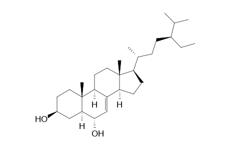 (24S)-24-Ethyl-5.alpha.-cholest-7-ene-3.beta.,6.alpha.-diol