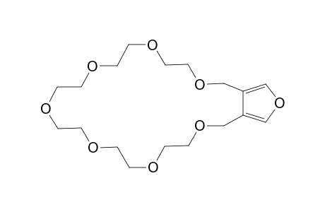 3,4-(2',5',8',11',14',17',20'-Heptaoxahenicoso)furan