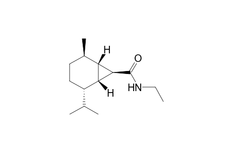 (1S,2R,5S,6R,7R)-N-Ethyl-2-methyl-5-(1-methylethyl)bicyclo[4.1.0]heptane-7-carboxamide